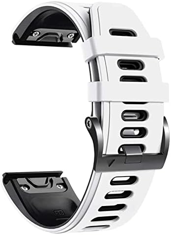 Wtukmo 26 22 ממ רשמי רצועת פסקאות רצועת שעון סיליקון עבור Garmin Fenix ​​6x 6S Pro 5x 5 פלוס צמיד שחרור מהיר של HR Enduro
