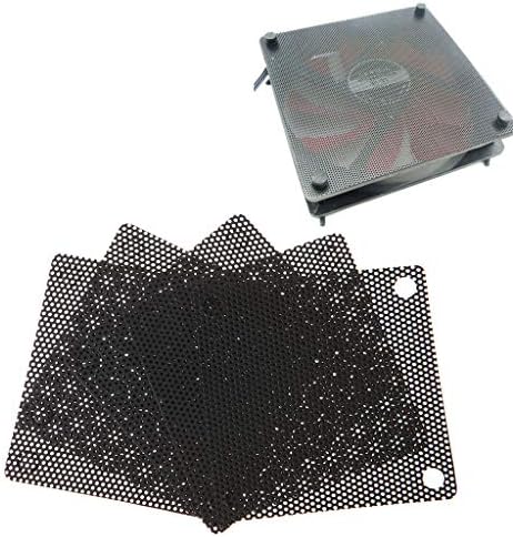 מאוורר אבק מסנן מחשב מכסה נגד אבק מקרה גזיר מחשב רשת כיסוי 50 ממ רשת שחור