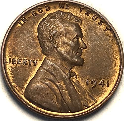 1941 P Lincoln Cent Cent Penny מוכר מדינת מנטה