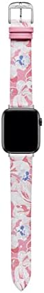 טד בייקר דפוסים עונתיים פס שעון חכם תואם לרצועת Apple Watch 38 ממ, 40 ממ