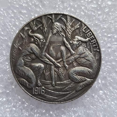 מטבע אמריקה מורגן מטבע 1916 נדיר באפלו כסוף מטבע מטבע מטבע חברים אספנים משפחתיים משמעותיים