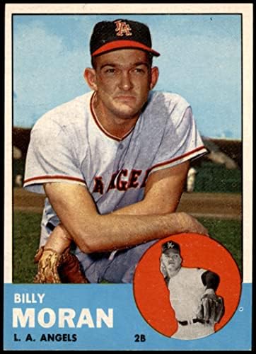 1963 Topps 57 Billy Moran Los Angeles Angels NM/MT Angels