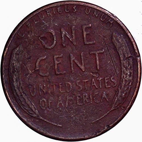 1954 S Lincoln Weat Cent 1c Fair