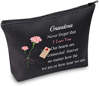 CMNIM סבתא תיק קוסמטיקה סבתא מתנות תיק איפור סבתא מתנות ליום הולדת למרחקים ארוכים מתנות סבתא שקית נסיעות שקית רוכסן