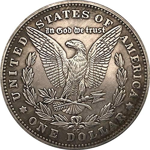 העתק מטבע הנצחה מטבע מטבע אמריקאי מורגן וונדרר מטבע 1881 אוסף מלאכת יד קישוט בית מענה למזכרת מתנה