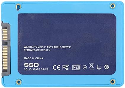 2.5 אינץ 'SATAIII SSD פנימי, 2.5in SSD 300 עד 500 ממ משפרים ביצועים עמידים בפני זעזועים כחולים לבית למחשבים למשרד