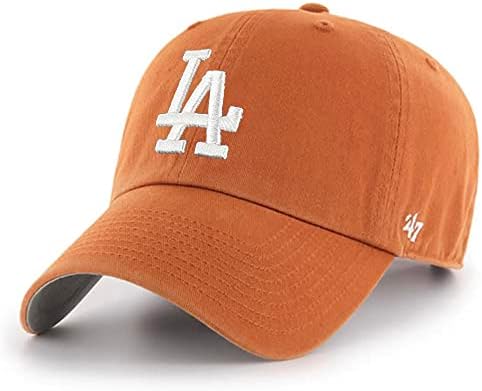 47 לוס אנג'לס דודג'רס מנקים את כובע הבייסבול של אבא - כתום שרוף