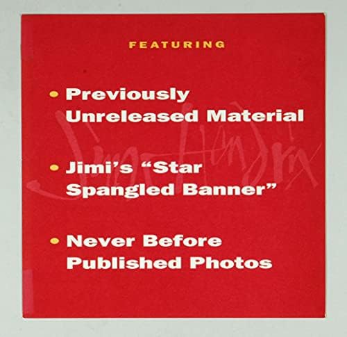 ג'ימי הנדריקס פוסטר דירה 2010 וודסטוק אלבום קידום 12 x 12