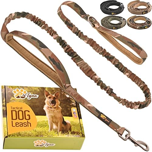 רצועת כלבים של CAMO Bungee and Collar Set לכלבים בינוניים