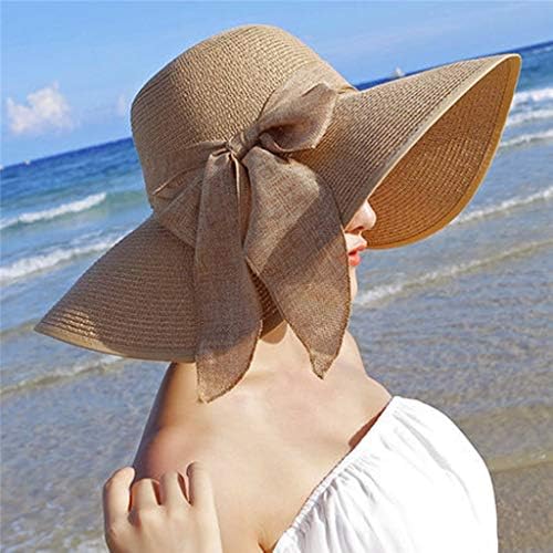 נשים גדולות שוליים כובע קש שמש תקליטון רחב שולי נשים כובעי קיץ חדשים