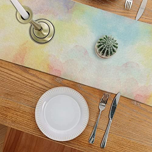 רץ לשולחן קיץ פרה רץ לשולחן בצבעי מים לשידה עונתית בית מטבח שולחן אוכל המפלגה דקור 13 איקס 72 אינץ