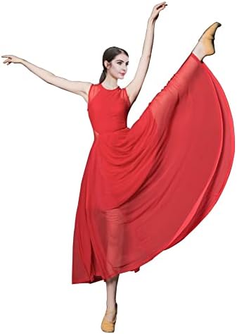 רויאל סמלה נשים שמלת ריקוד לירית אלגנטית מודרנית תלבושת ריקוד עכשווי