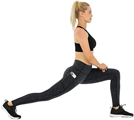 מכנסי יוגה היתוגה עם כיסים לנשים חותלות עם כיסים לנשים חותלות אימון גבוהות במותניים לנשים