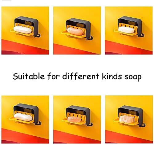 Bybycd קופסא סבון יצירתי 1 מחשב סבון סבון קופסה איכות