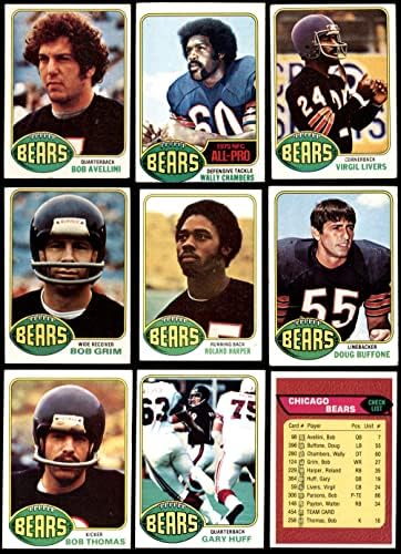1976 Topps Chicago Bears Team Set Chicago Bears VG Bears