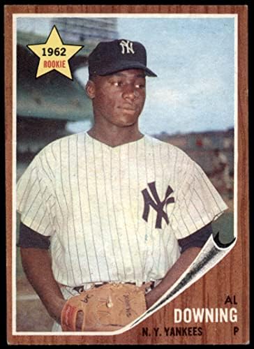1962 Topps 219 Al Downing New York Yankees Ex Yankees