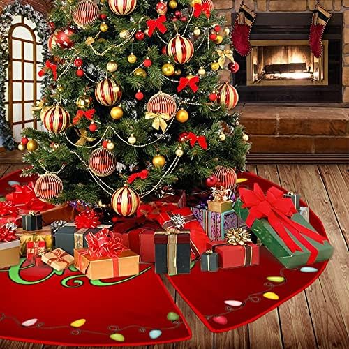 כדורגל בייסבול ספורט חג המולד עץ עץ חצאיות מחצלת כדורסל כדורסל חצאית עץ עץ מותאמת אישית כיסוי עץ עץ לחג המולד קישוטי מסיבות חג חג המולד 30 x30