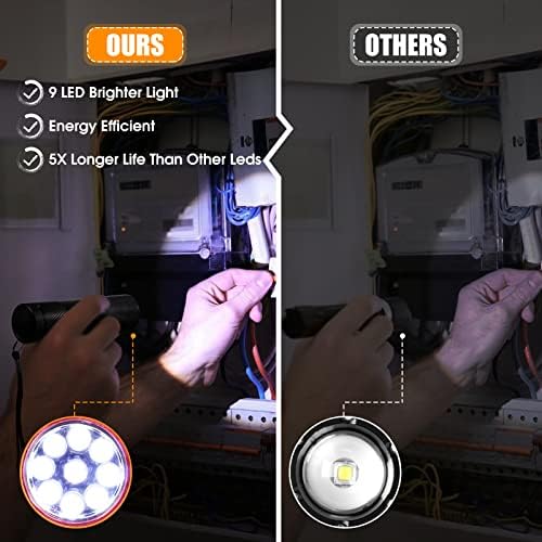 30 יחידים מיני פנס סט פנס אלומיניום פנסים ניידים LED לפיד כף יד עם שרוך סוללות AAA עוצמתיות פנסים לקריאת לילה להפסקת חשמל קמפינג