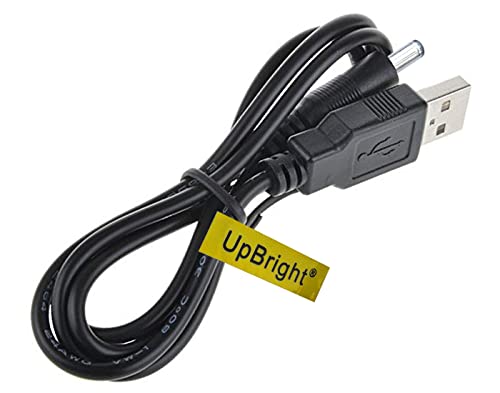 Upbright® כבל טעינה USB חדש 5V 5VDC אספקת חשמל תואם כבל טעינה תואם ל- StopWoofer DC638V צווארון קליפת כלבים נטען DBC-SW-DC638V-BK כוח