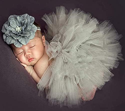 אופנה יילוד תינוק צילום אבזרי קשת טוטו חצאית פרח כיסוי ראש תינוקות ילדה תמונה לירות תלבושות נסיכת תלבושות