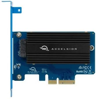 OWC Accelsior 1a Mac Factory SSD לכרטיס מתאם PCIE