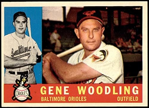 1960 Topps 190 Gene Woodling Baltimore orioles nm orioles