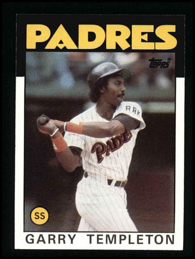 1986 Topps 90 Garry Templeton San Diego Padres NM/MT Padres
