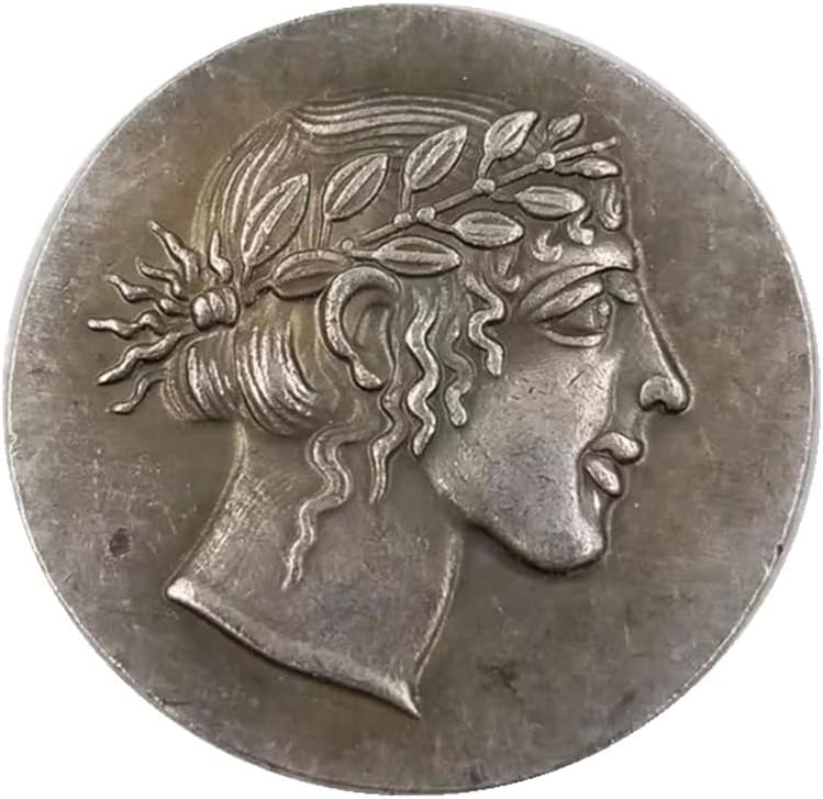 מלאכות עתיקות של צ'ינגפנג מטבעות יוונית נחושת מכסף מכסף במצוקה דולרי כסף סבבי כסף