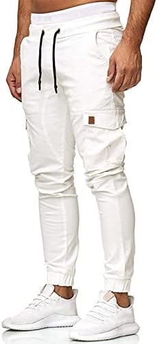 מכנסי מטען של Dudubaby מכנסיים ספורט מכנסי ריצה מזדמנים