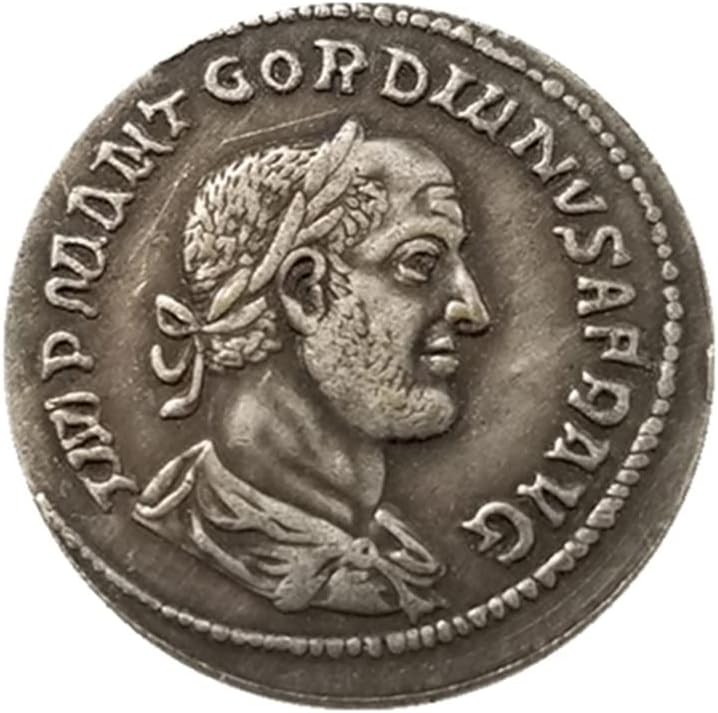 מלאכות עתיקות מטבעות רומאיות מטבעות זיכרון פליז כסף מכסף כסף מכסף כסף סבב *3420