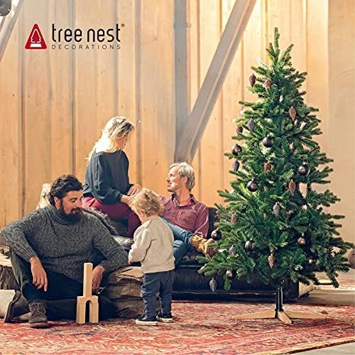 קישוטים לחג המולד ושנה החדשה עץ עץ עץ עץ חג המולד עדין לעצים מלאכותיים, V1BN-G-2574