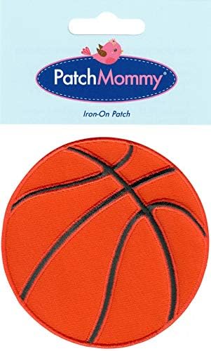 PatchMommy Baskbout Patch Ball Ball, ברזל ON/Sep On - אפליקציות לילדים ילדים