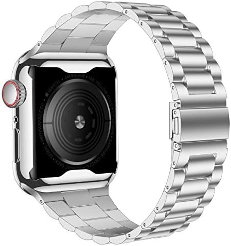 Iiteeology תואם להקת Apple Watch 44 ממ SE/סדרה 6 5 4, פס החלפת קישור נירוסטה משודרג