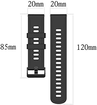 רצועת שעונים חכמה של Dzhtus 22 ממ סיליקון לרצועת Huawei Watch 3 GT 2 GT2 Pro Watch Strap החלפות קסם 1 2 46 ממ רצועת גברים