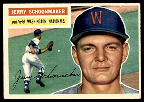 1956 Topps 216 Jerry Schoonmaker Senator