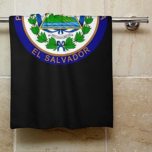חותם נשיא אל סלבדור מגבות ידיים פנים וגוף שטיפת גוף מטלוני רחצה רכים עם חמוד מודפס למלון מטבח אמבטיה