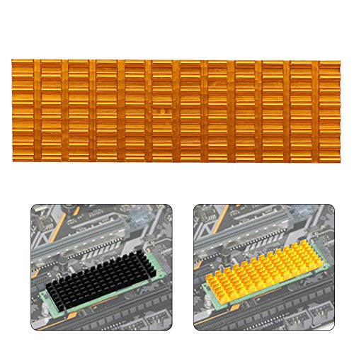 PCIE M.2 SSD 2280 CONTICE COLLER רדיאטור קירור קירור סנפיר ננו ננו מוליך סיליקון קולינג סנפיר למחשב נייד שולחני