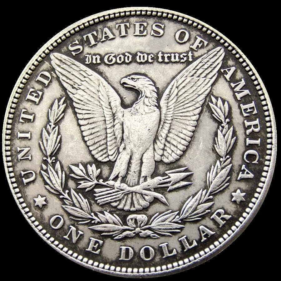 מטבע סילבר דולרים מטבע ארהב מורגן דולר עותק זר מטבע זיכרון 57