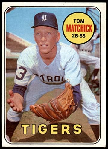 1969 Topps 344 Tom Matchick Detroit Tigers Ex Tigers