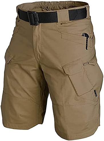 Yaxhwiv Mens מכנסיים קצרים טקטיים 11 אינץ