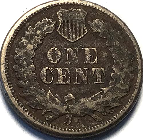 1864 P אינדיאני סנט סנט נחושת ניקל פרוטה מוכר טוב מאוד