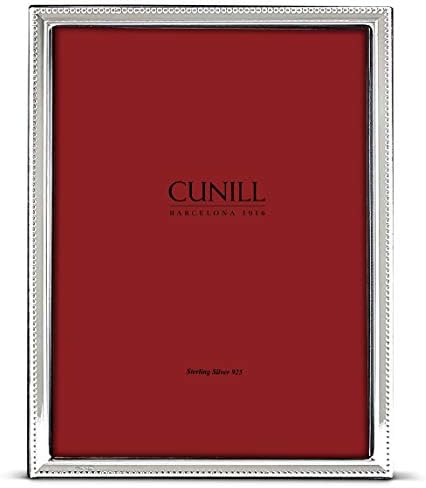 מסגרת חרוזים צרה של Cunill לצילום 4 על 6 אינץ ', כסף סטרלינג