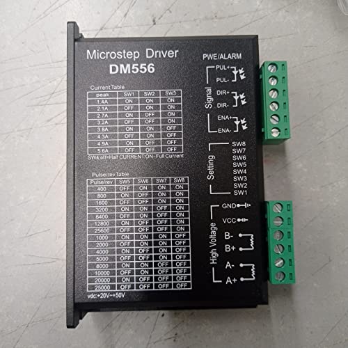 DM556 נהג מנוע צעד דיגיטלי לבקר מנהלי התקנים CNC אביזרי מדפסת תלת מימד