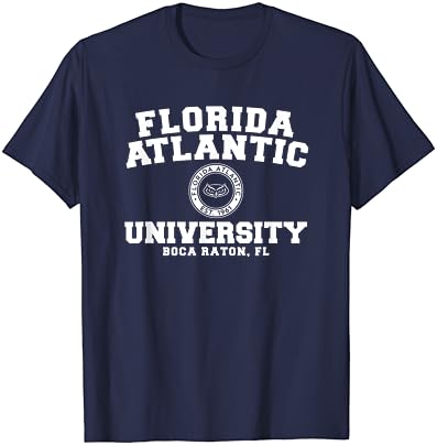 חולצת טריקו לוגו של אוניברסיטת אטלנטיק פלורידה